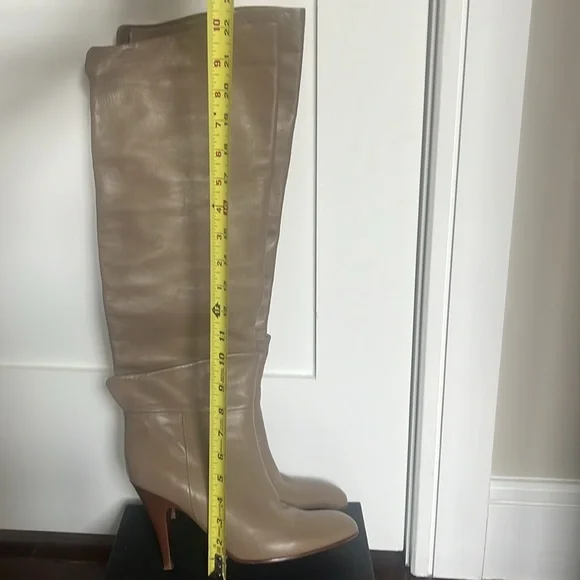 VERONIQUE BRANQUINHO Tan Knee High Boots - Picture 10 of 10
